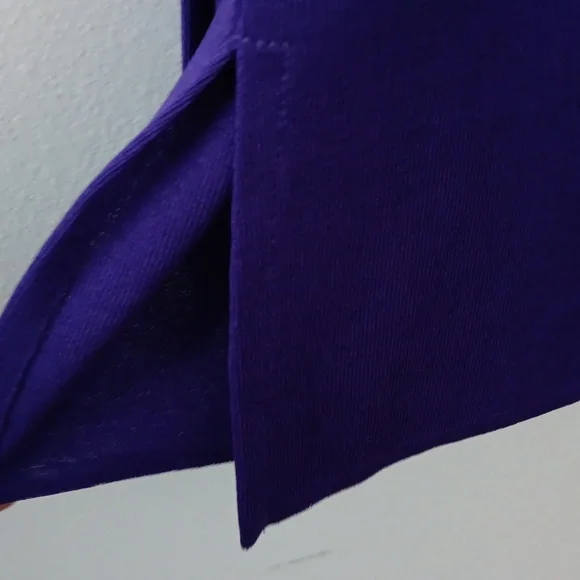 Ming Wang Purple Studded Cardigan and Top Set #3357 - Picture 10 of 11